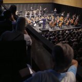 La nouvelle salle de concerts de Sion (NODA) a été ll'un des épicentres de la Schubertiade, ce week-end é Sion (photo d'archives). KEYSTONE/Valentin Flauraud